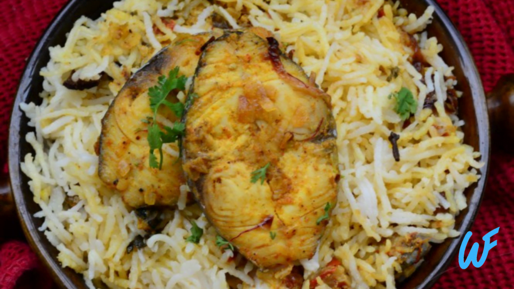 FISH BIRYANI WITH RAITA RECIPE