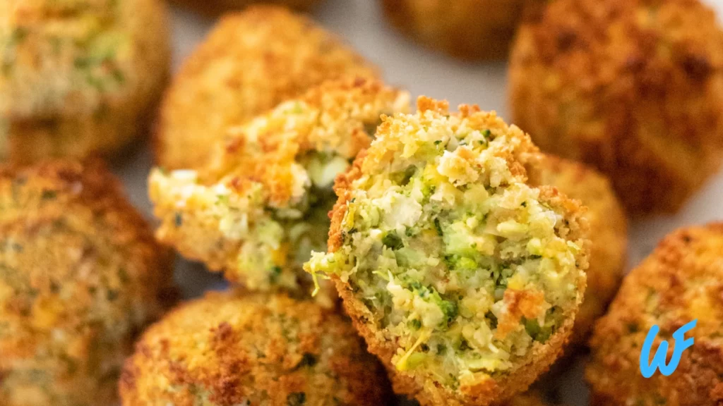 BAKED BROCCOLI AND CHEESE BALLS RECIPE