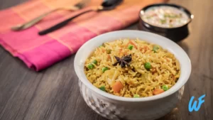 Read more about the article VEGETABLE BIRYANI WITH RAITA RECIPR