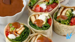 GRILLED TOFU AND VEGETABLE WRAPS RECIPE