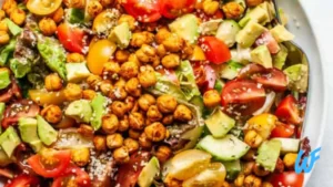 ROASTED CHICKPEA AND VEGETABLE SALAD RECIPE