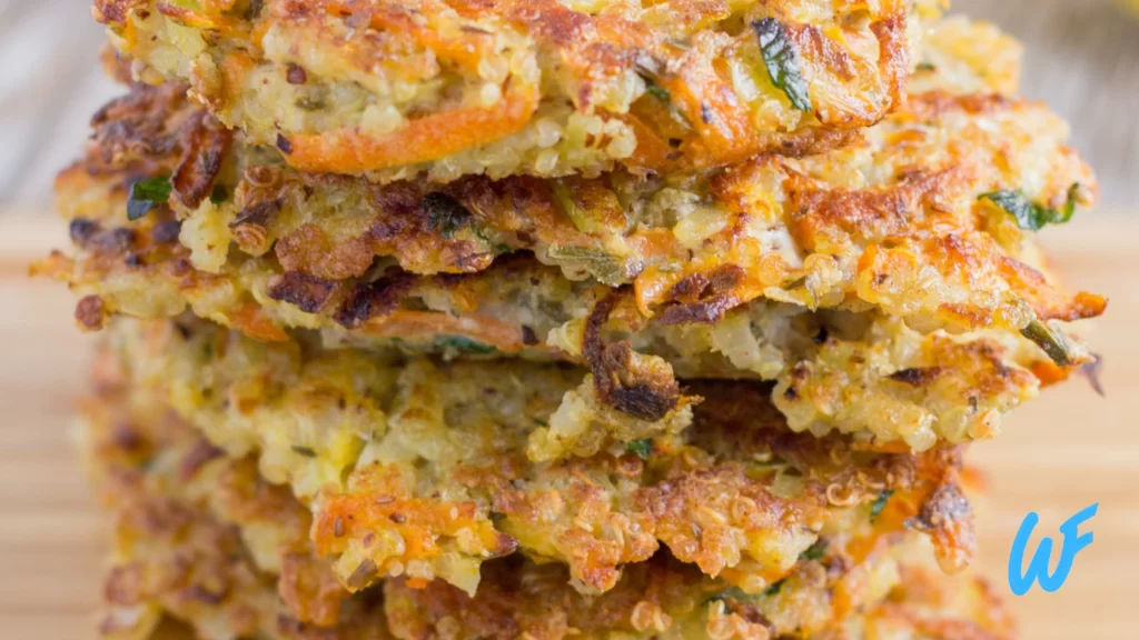 Read more about the article BAKED QUINOA AND VEGETABLE FRITTERS RECIPE