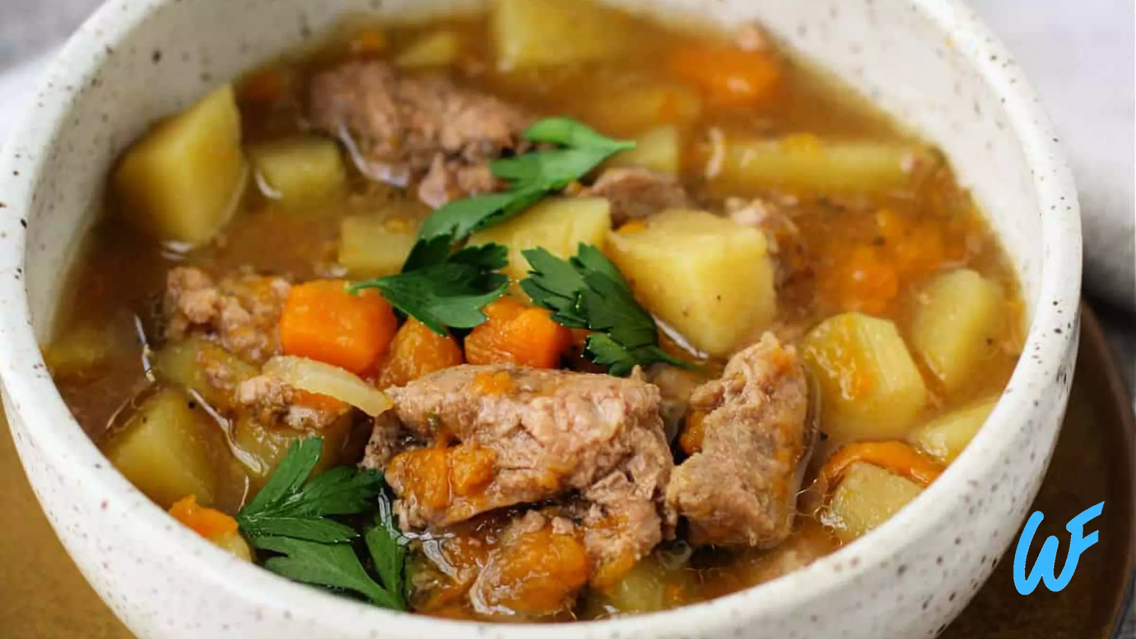 MUTTON STEW WITH STEAMED VEGETABLES RECIPE