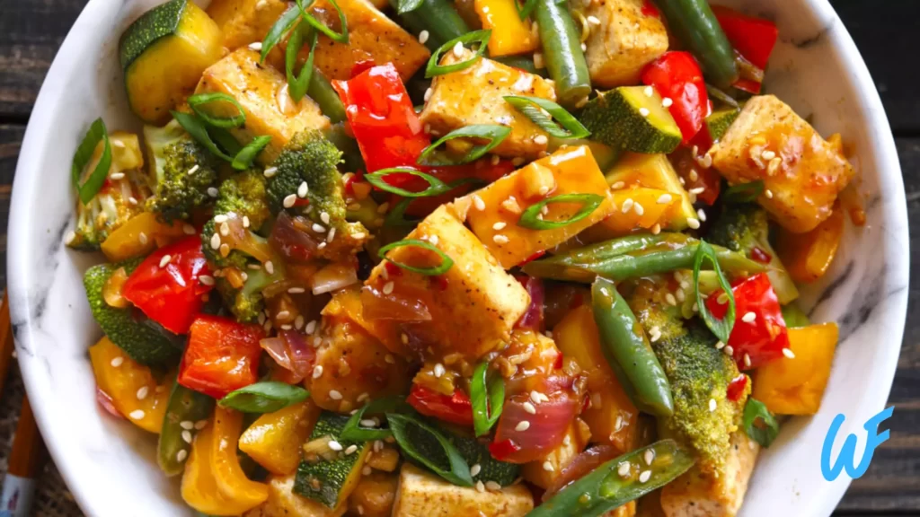 Stir-Fried Tofu and Vegetables Recipe