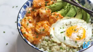 SPICY SHRIMP WITH CAULIFLOWER RICE RECIPE