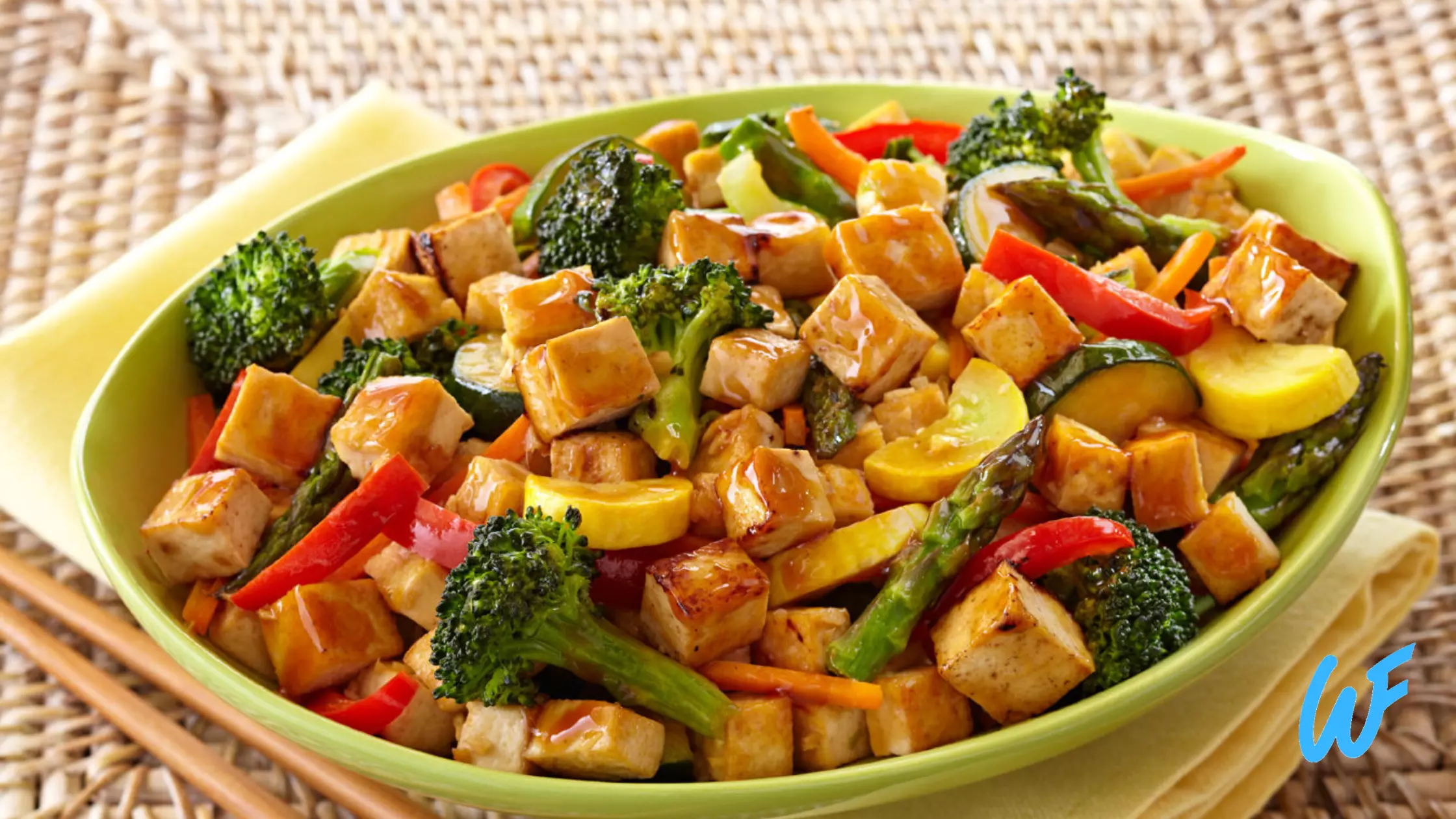 VEGETABAE STIR FRY WITH TOFU RECIPE