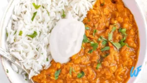 Read more about the article LENTIL CURRY WITH BROWN RICE RECIPE