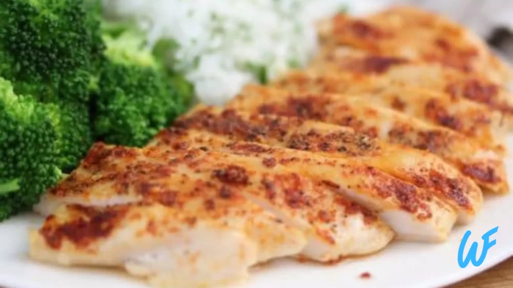 GRILLED CHICKEN BREAST WITH STEAMED VEGETABLES RECIPE