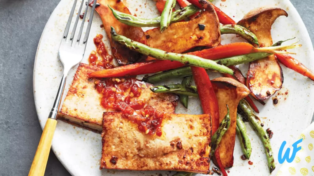 Read more about the article GRILLED TOFU WITH ROASTED VEGETABLES