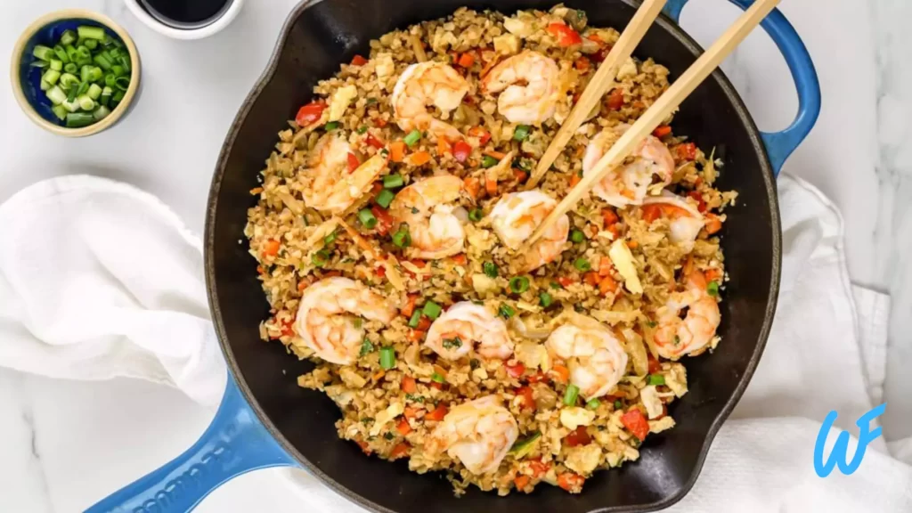 SPICY SHRIMP WITH CAULIFLOWER RICE RECIPE