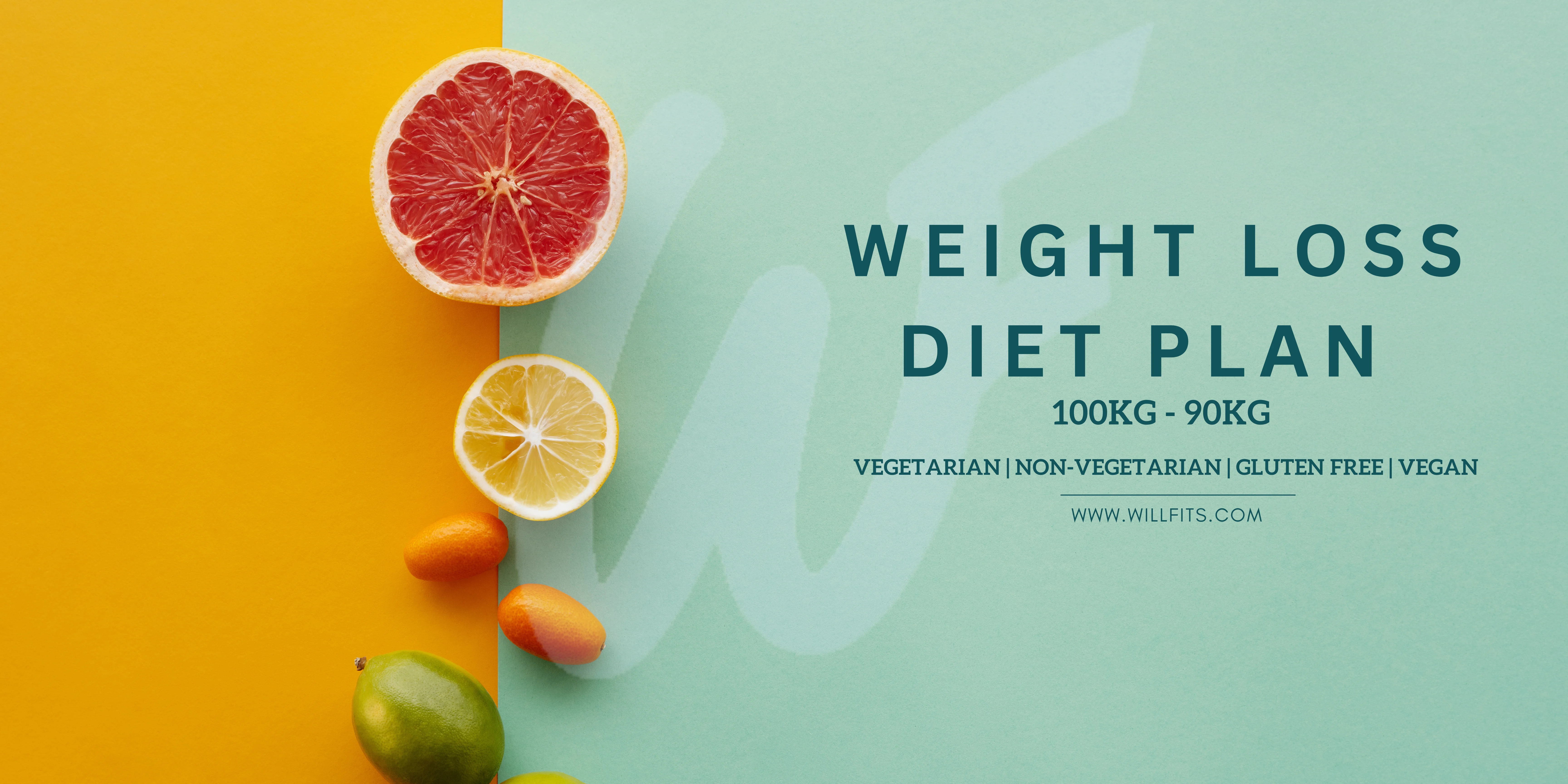 You are currently viewing Weight Loss Diet Plan 100KG – 90KG With Willfits.com