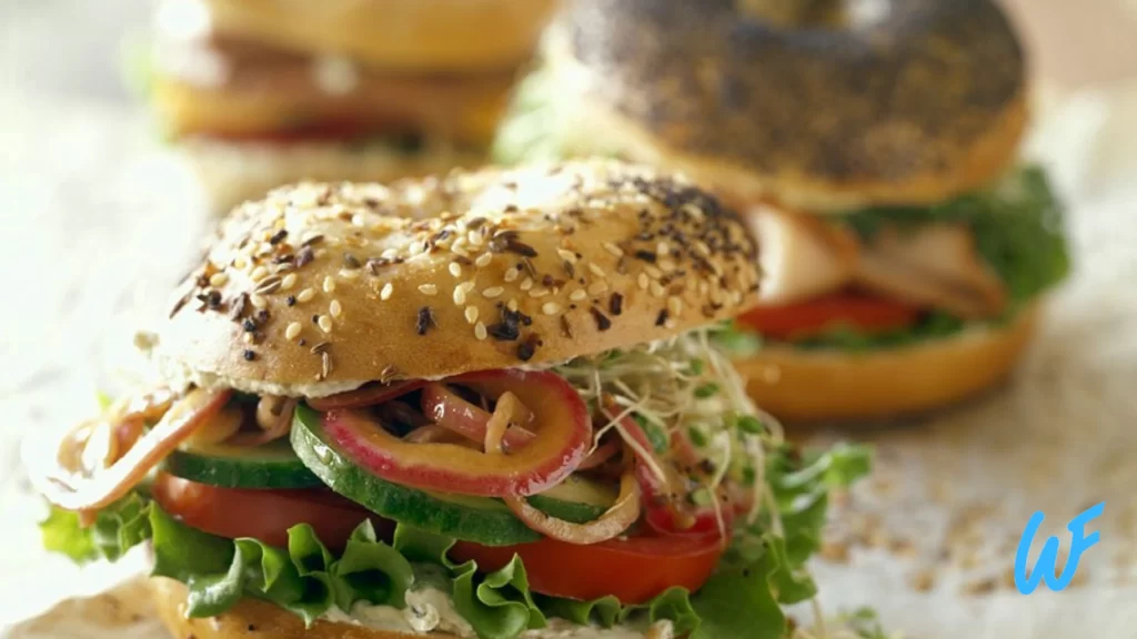 Veggie Bagel Sandwich