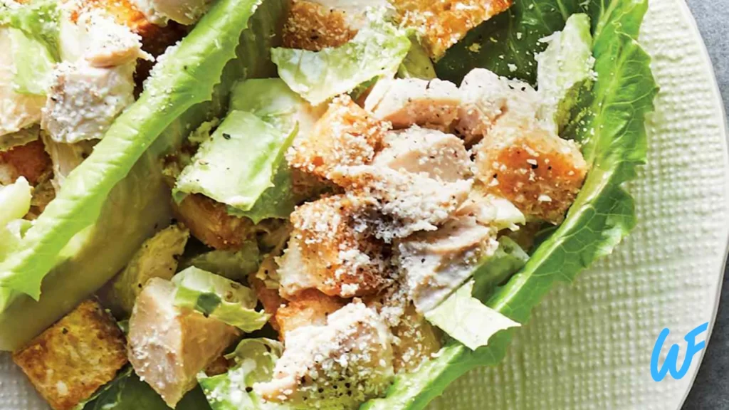 Chicken Caesar Lettuce Cups