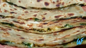 Read more about the article Spinach and cheese paratha Recipe