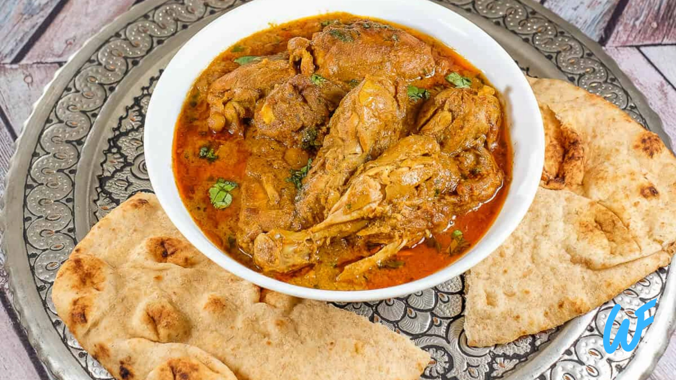 Chicken Korma with Naan or Pulao