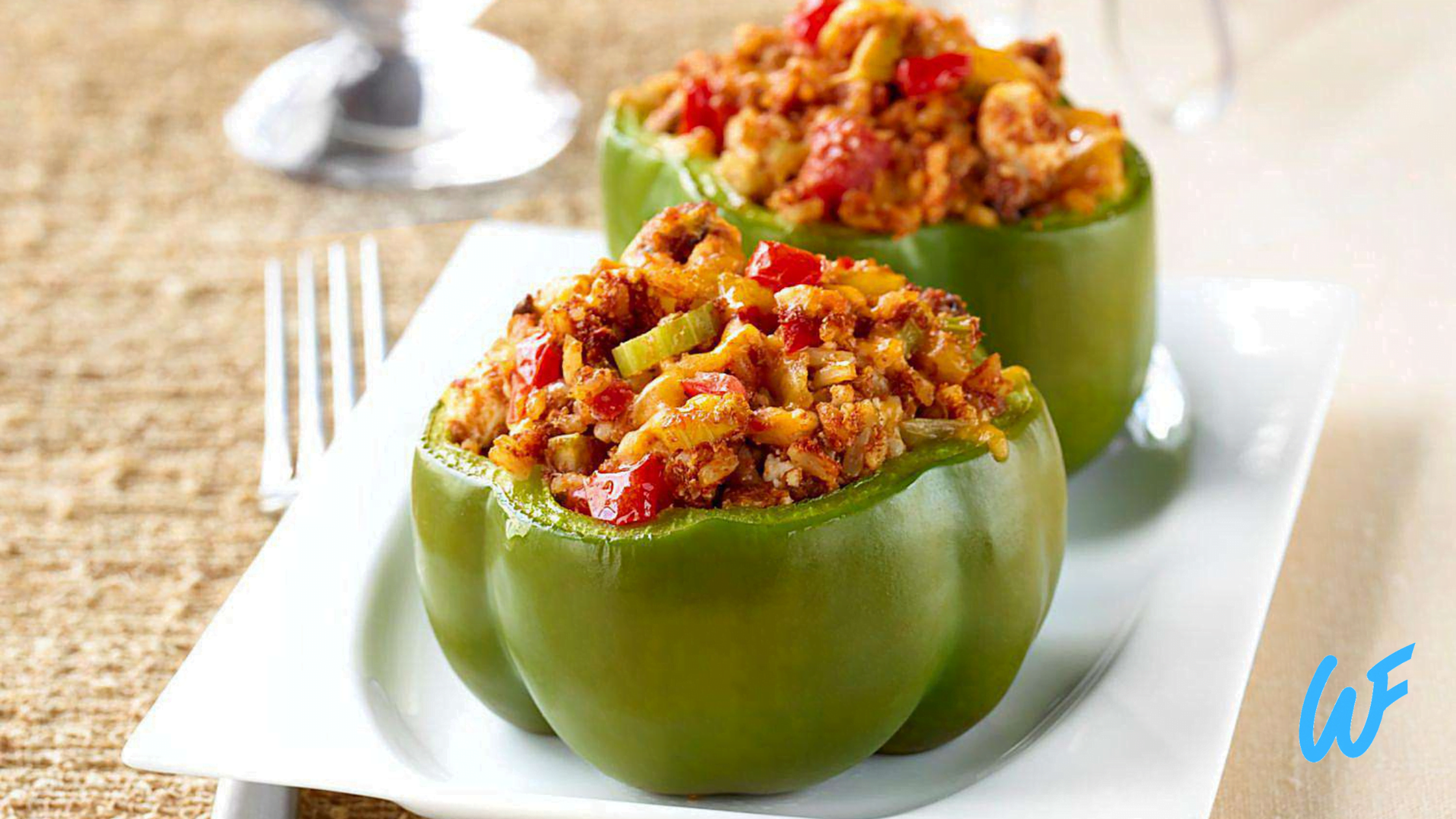 You are currently viewing Cajun Stuffed Bell Peppers