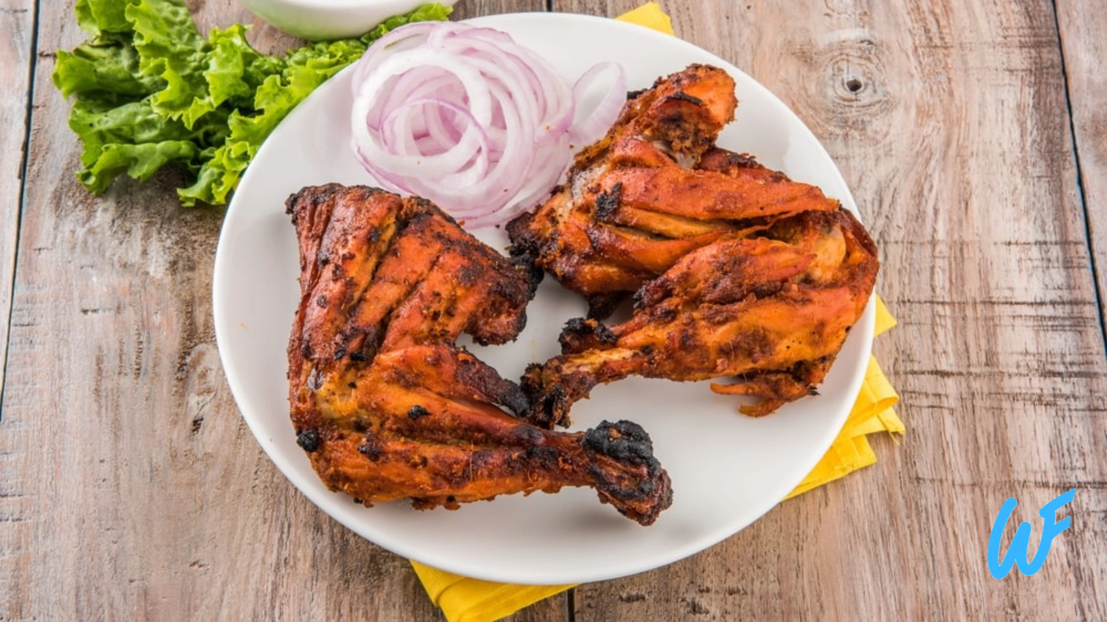 Tandoori Chicken with Naan or Roti