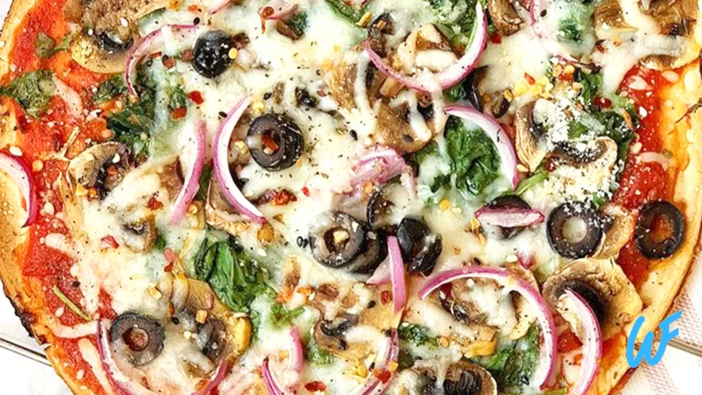 Veggie-loaded pizza Recipe