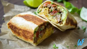 Read more about the article Veggie breakfast burrito Recipe