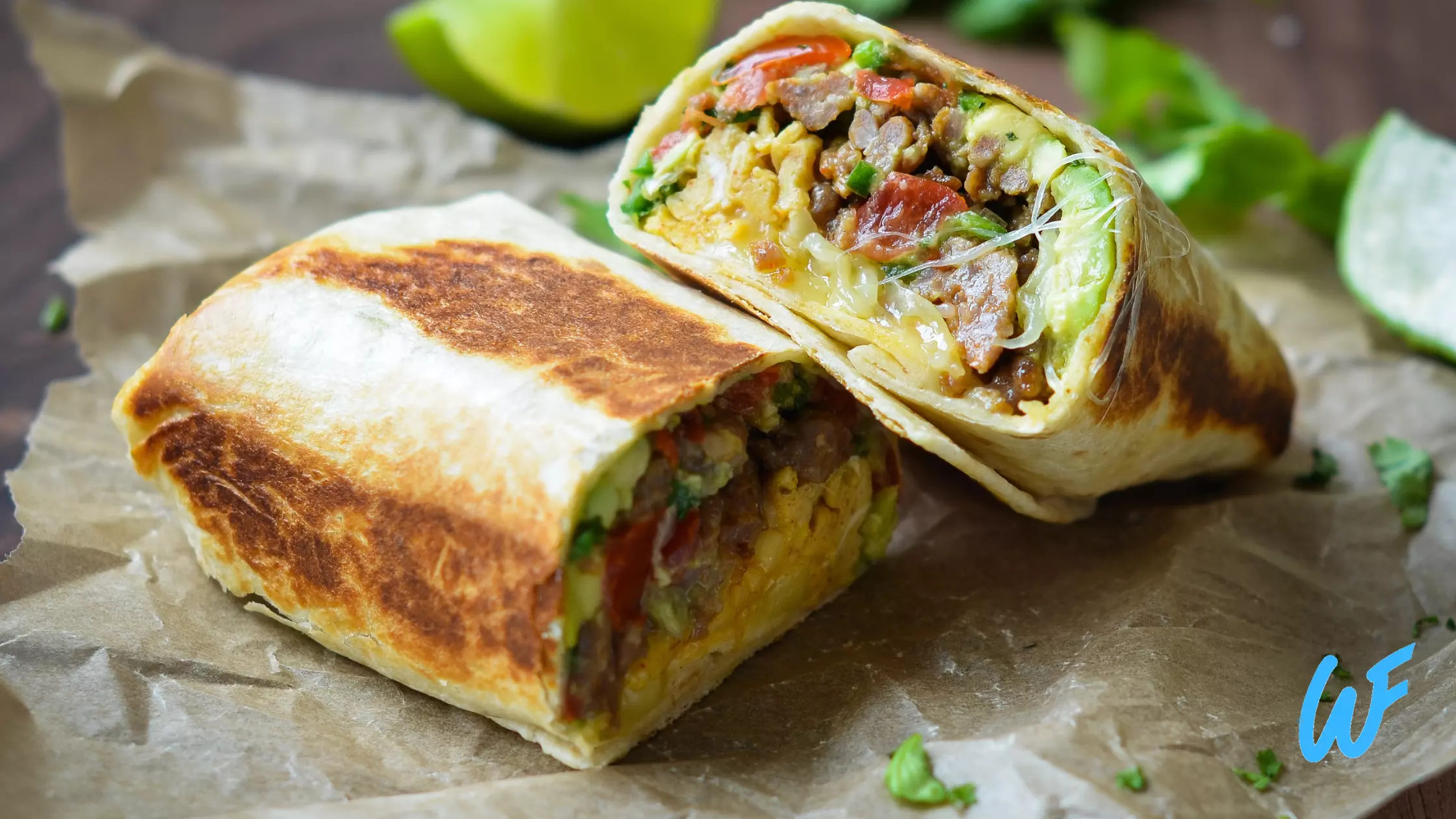 You are currently viewing Veggie breakfast burrito Recipe