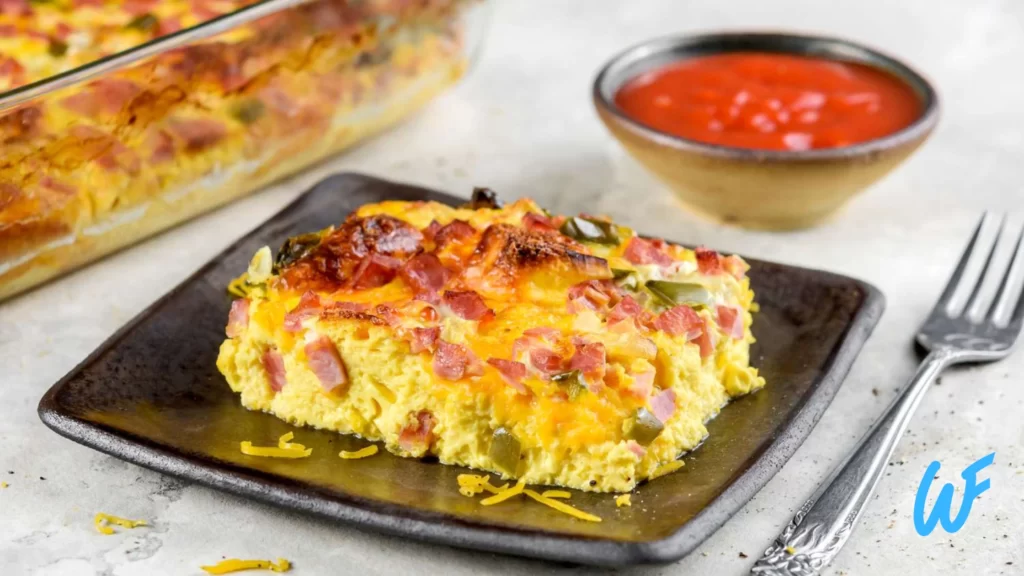 Read more about the article Ham and cheese breakfast casserole