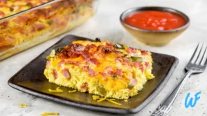 Ham and cheese breakfast casserole