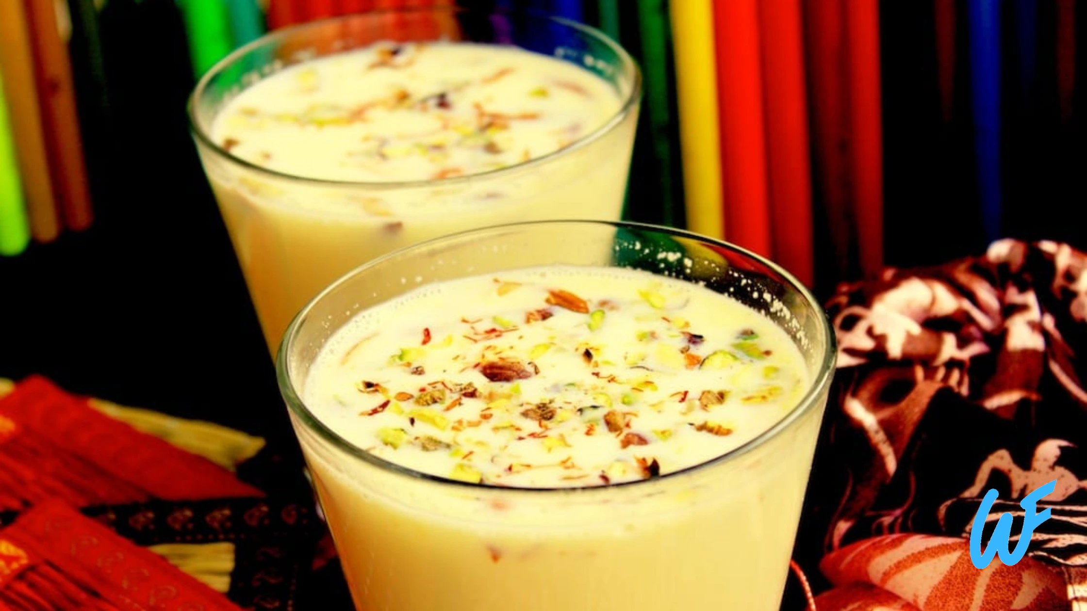 Saffron and Pistachio Shake