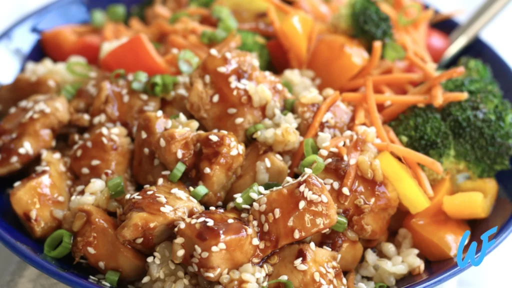 Teriyaki Chicken and Brown Rice Bowl