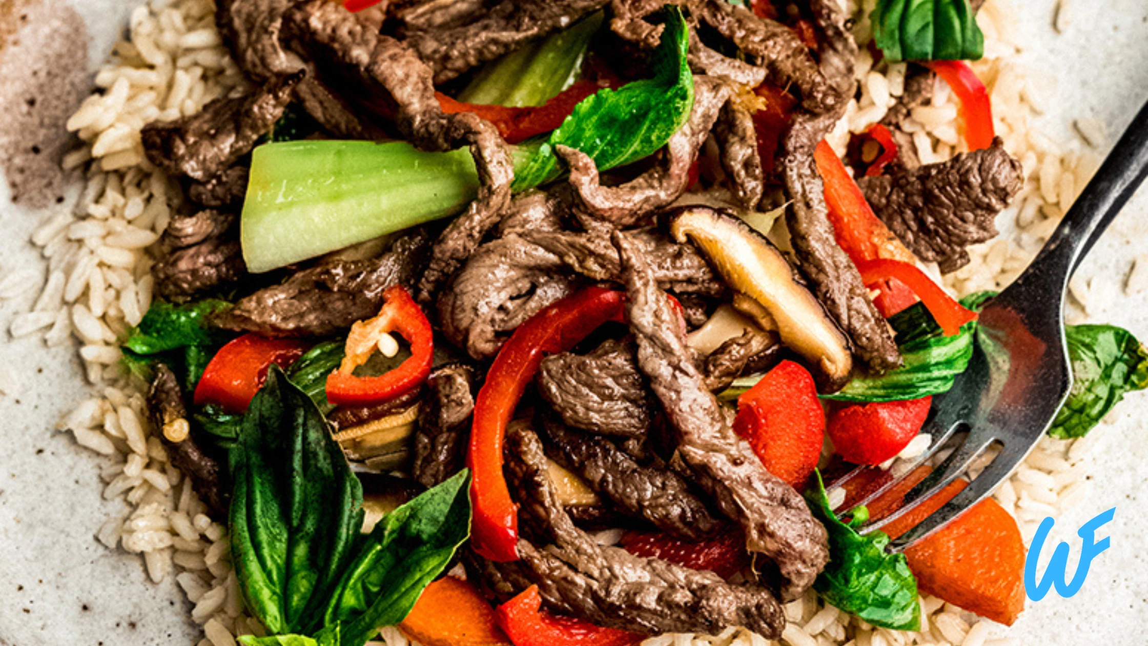 Beef Stir-Fry with Brown Rice