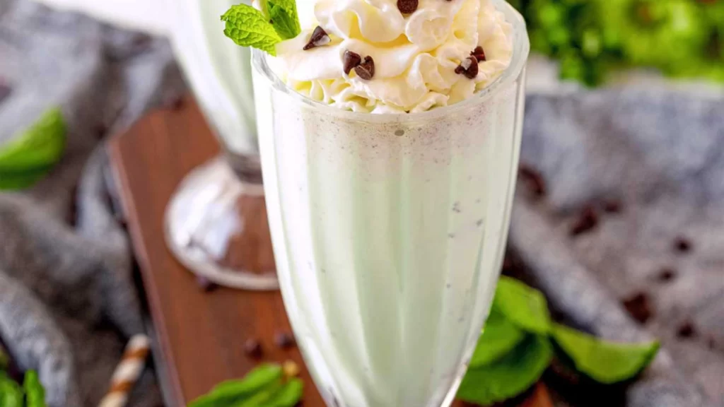 Mint Chocolate Chip Shake