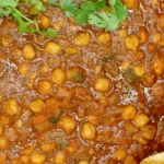 Chana masala with poori Recipe