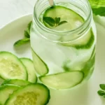 Cucumber and Mint Infused Water