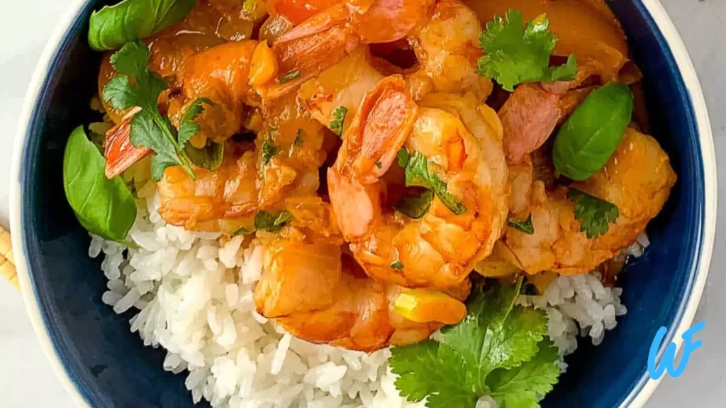 Thai Red Curry Shrimp