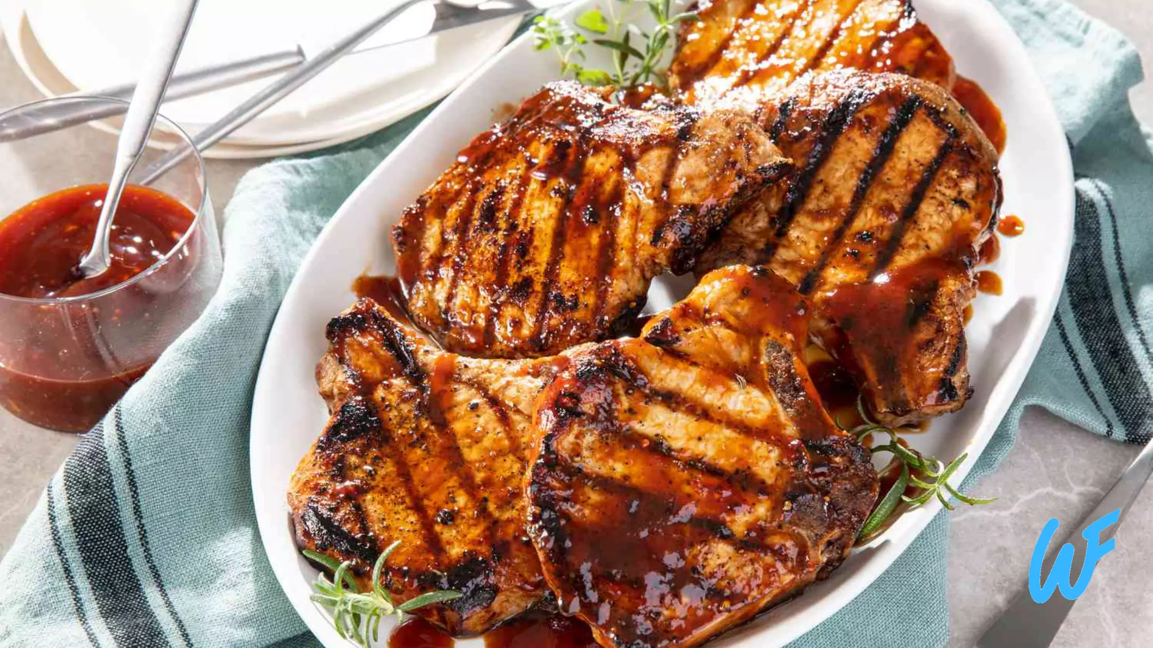 Honey Soy Glazed Pork Chops