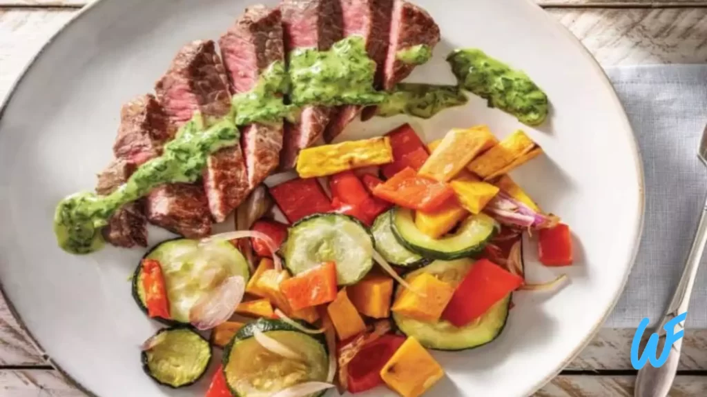 Read more about the article Chimichurri Steak with Roasted Vegetables