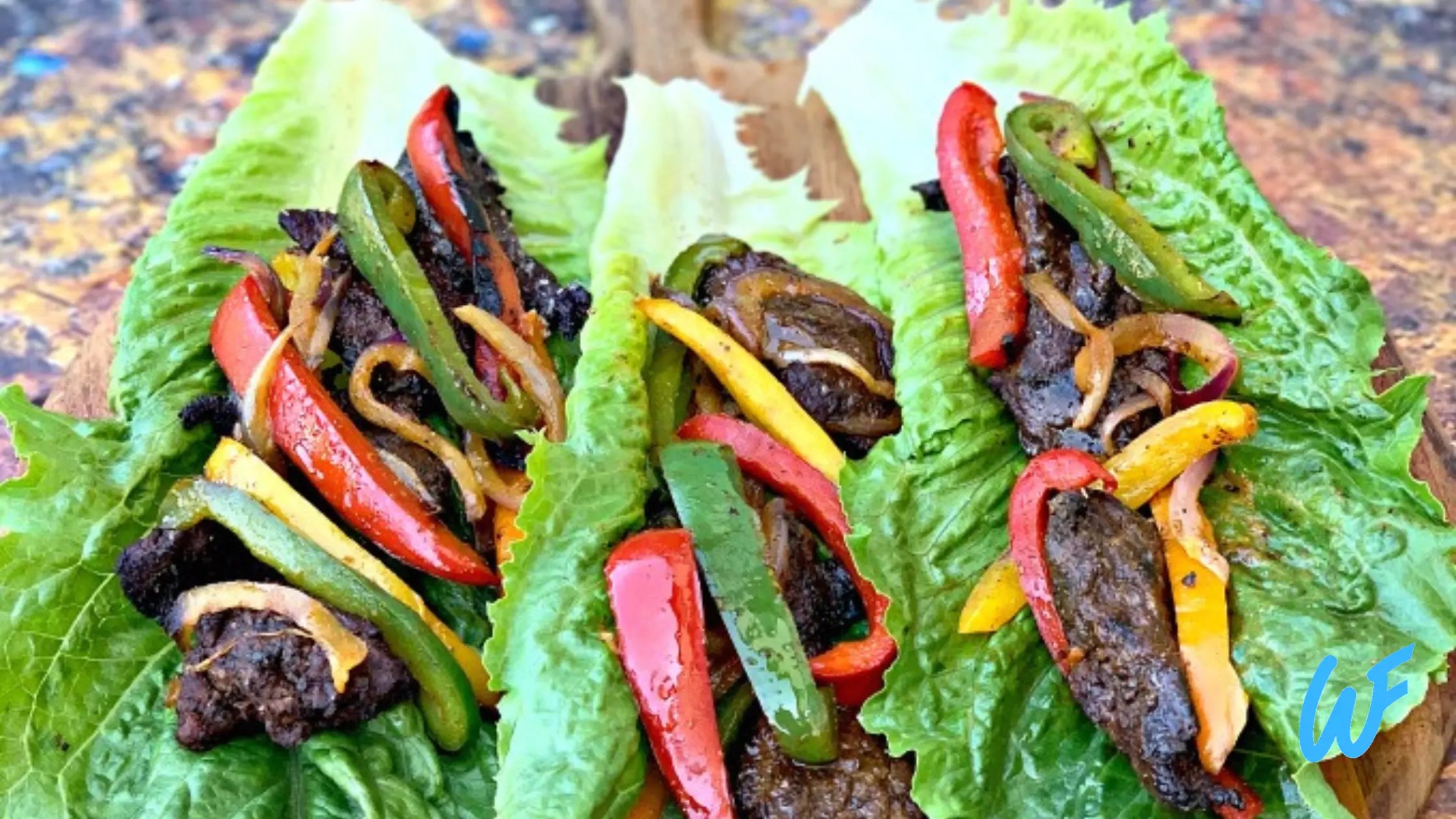 Beef Fajita Lettuce Wraps