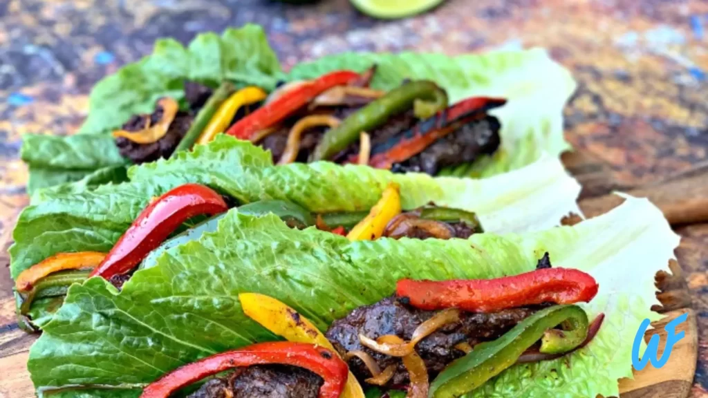 Beef Fajita Lettuce Wraps