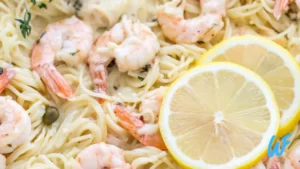 Read more about the article Garlic Parmesan Shrimp Pasta