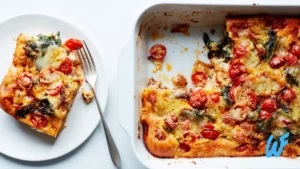 Kale and Tomato Breakfast Casserole