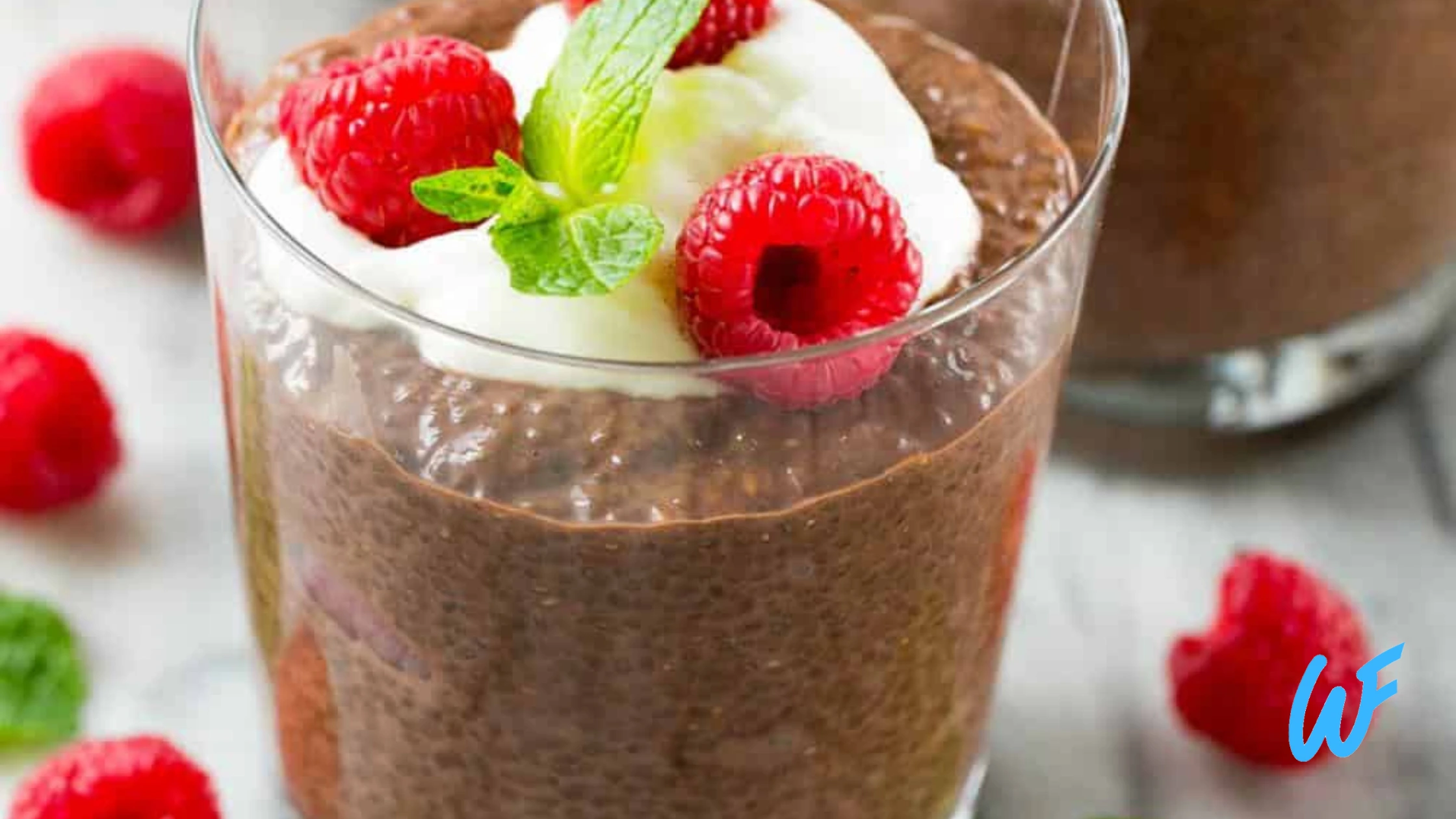 Chocolate Protein Chia Pudding