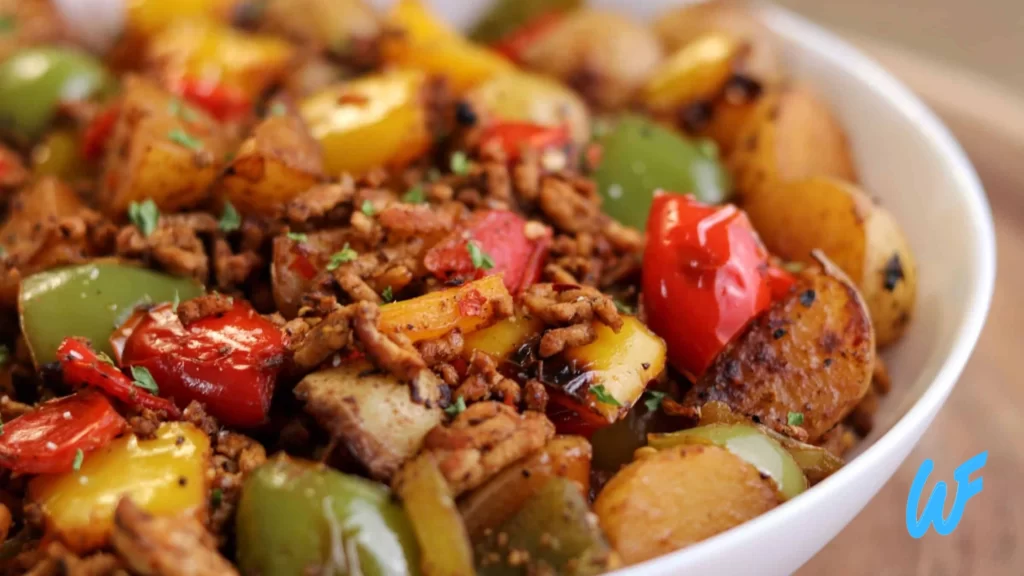 Turkey Sausage and Vegetable Breakfast Skillet