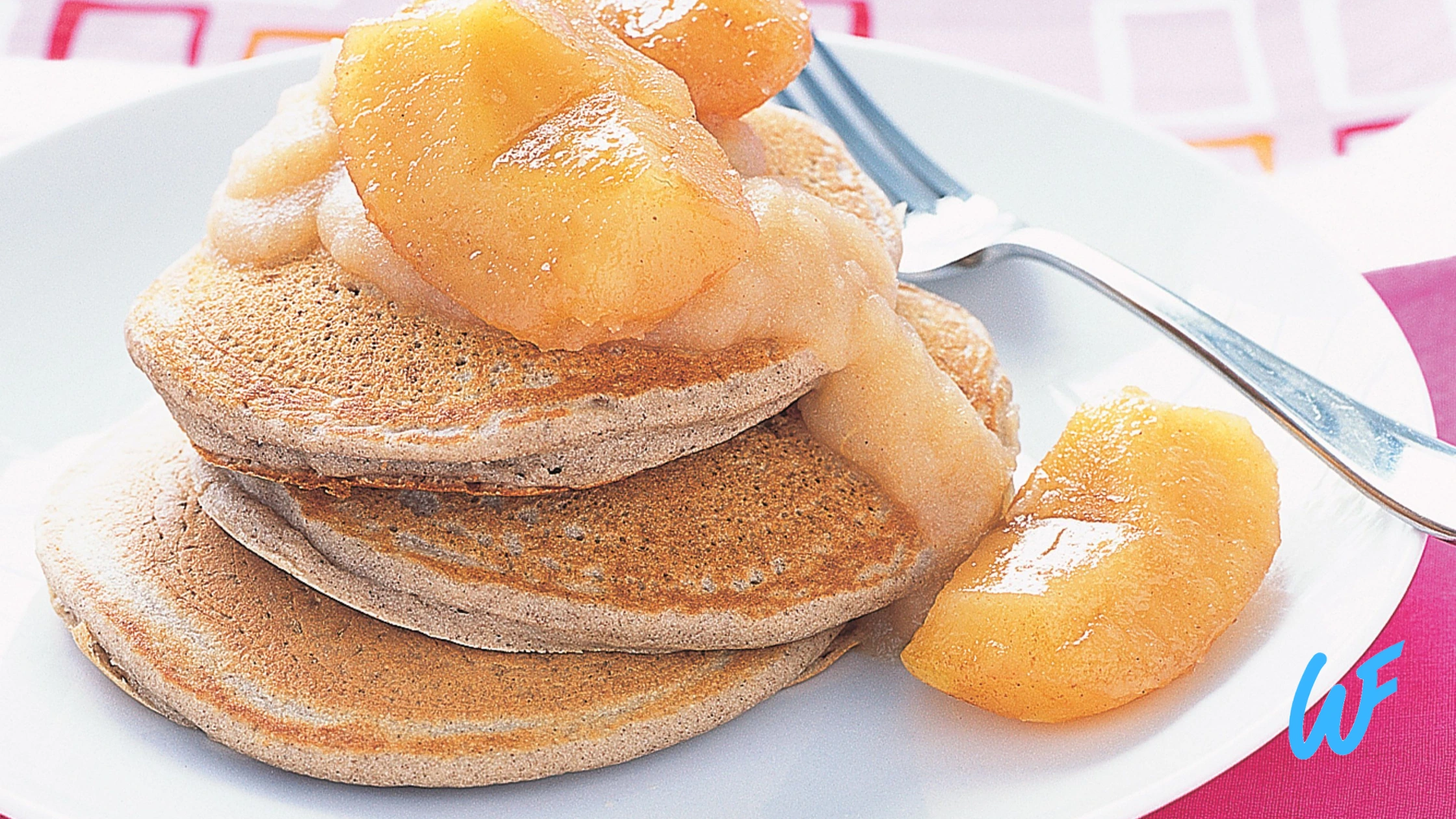 Buckwheat Pancakes with Maple Syrup