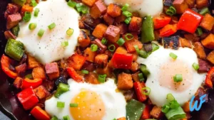 Sweet Potato Hash with Fried Egg