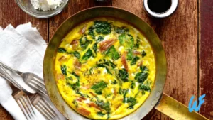 Spinach and Bacon Frittata