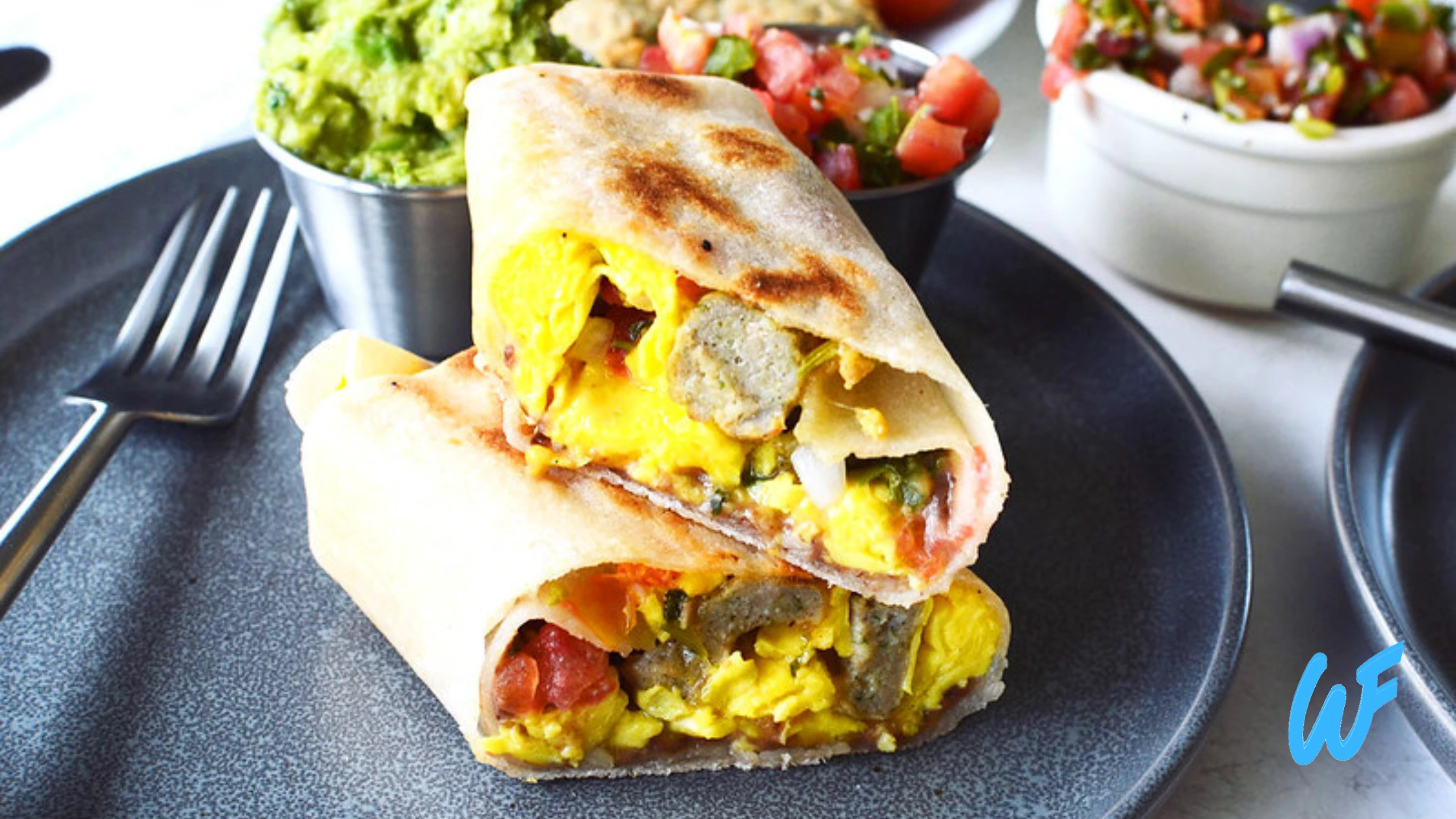 Gluten-Free Breakfast Burrito with Eggs