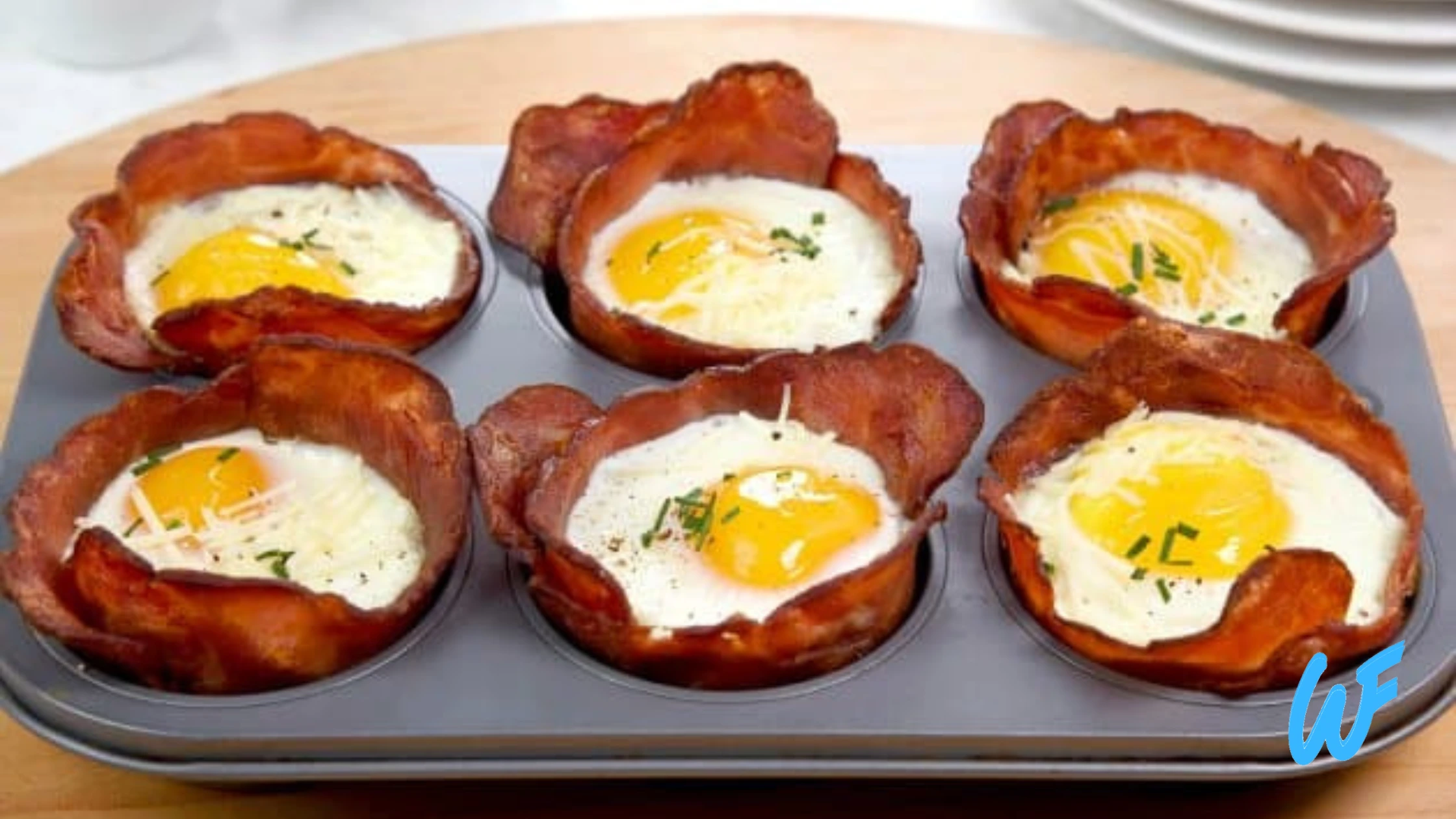 Turkey Bacon and Egg Cups