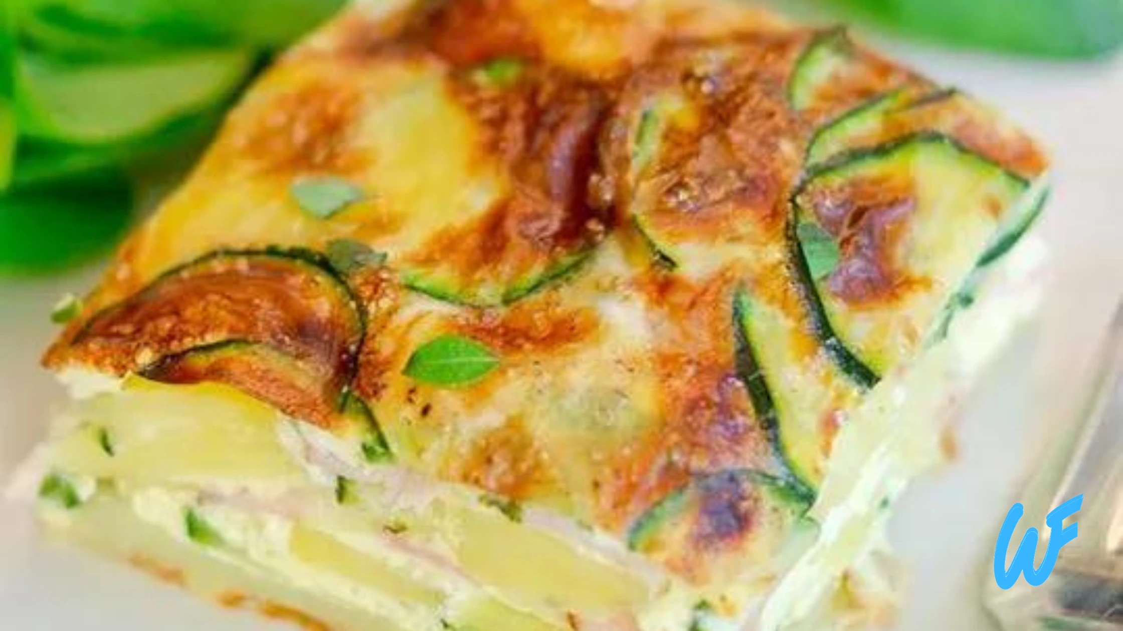 Zucchini and Goat Cheese Frittata