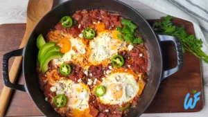 Mexican Shakshuka with Corn Tortillas