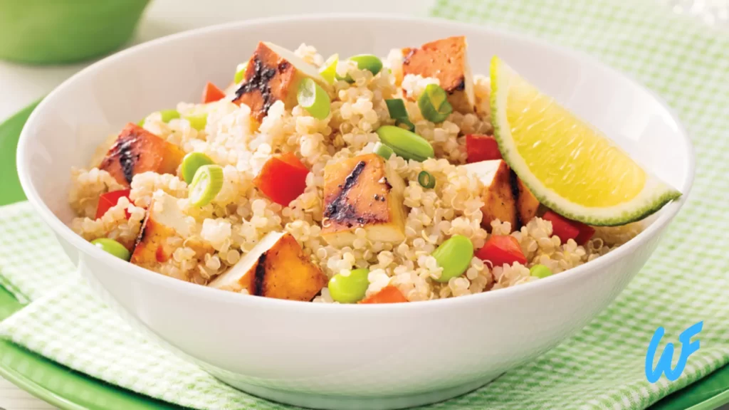 Read more about the article Grilled Tofu with Quinoa Pilaf