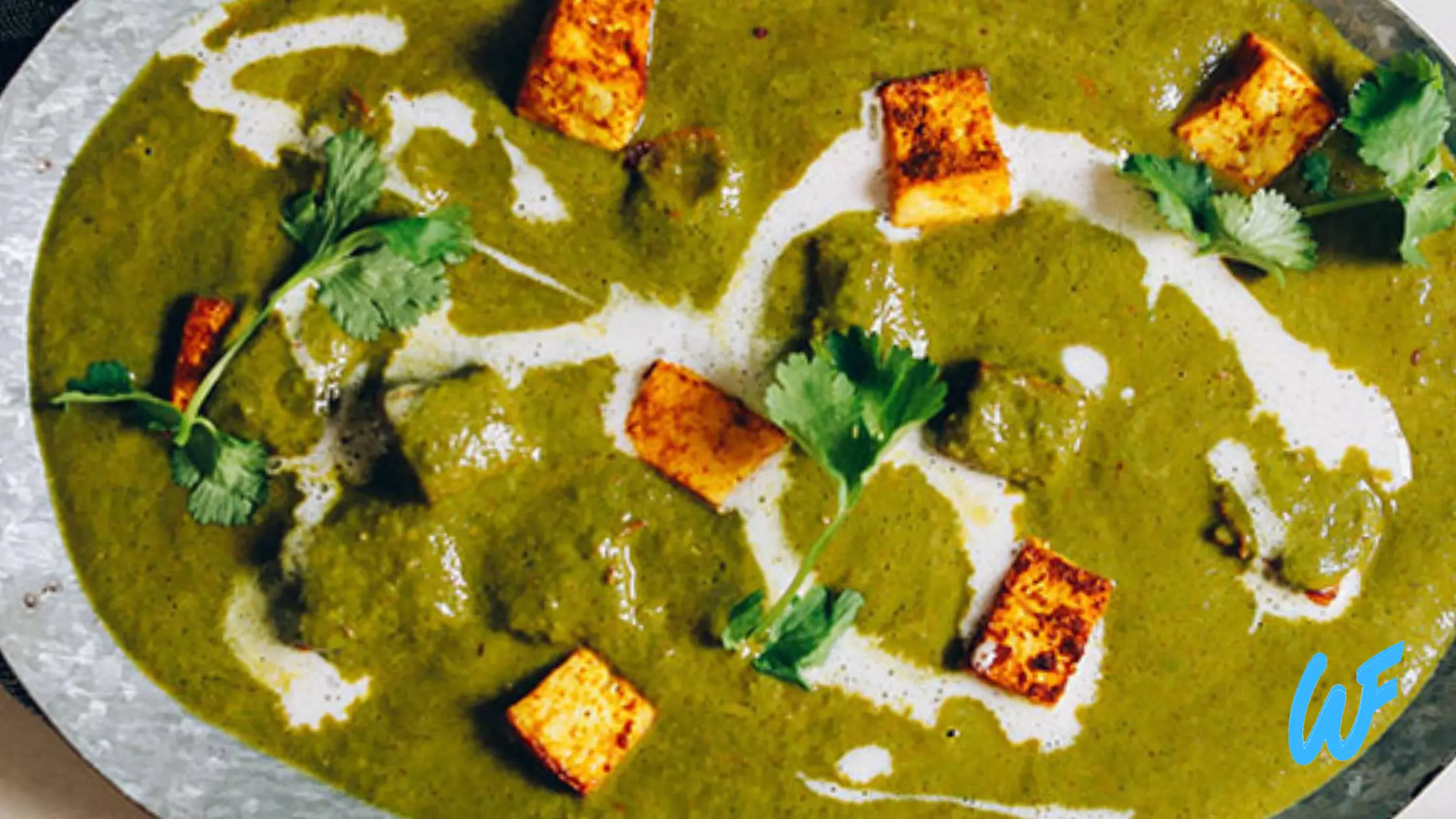 Palak Paneer Spinach and Tofu Curry